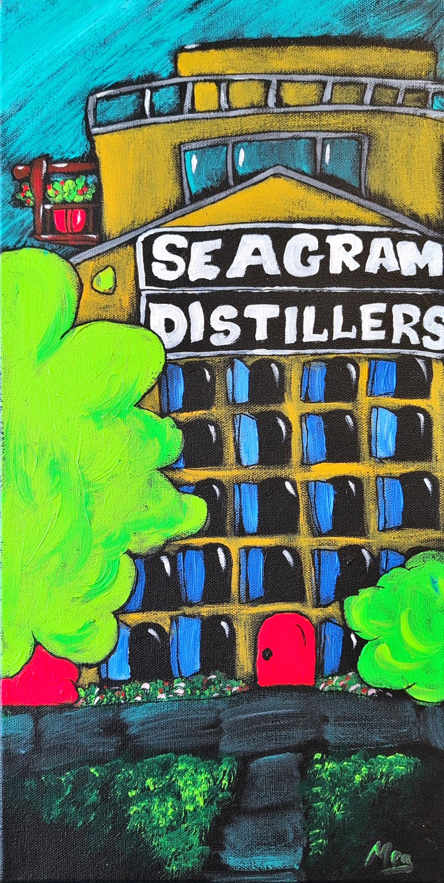 A Sea of Blue Shutters