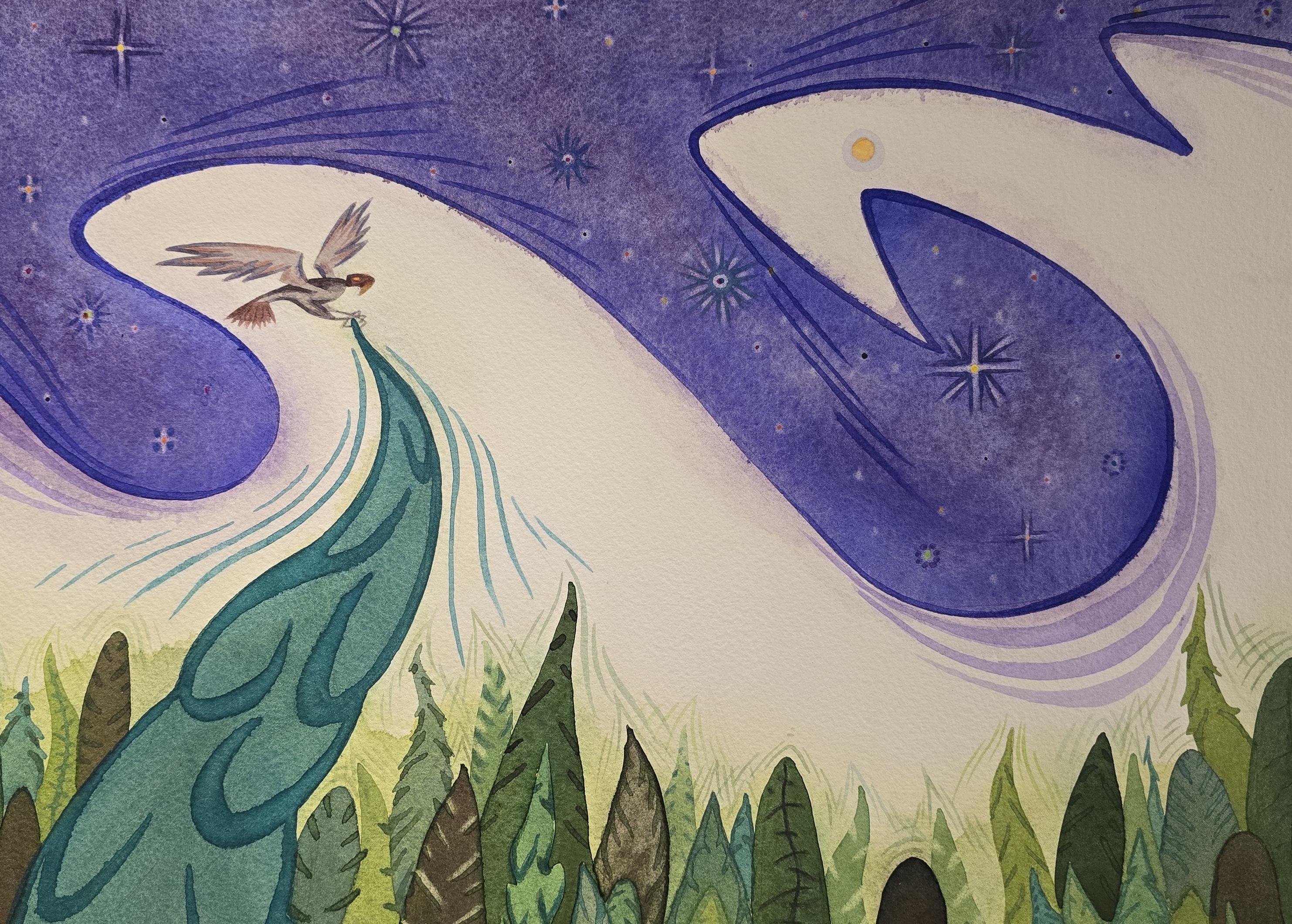 Hawk & The Storm Spirit
