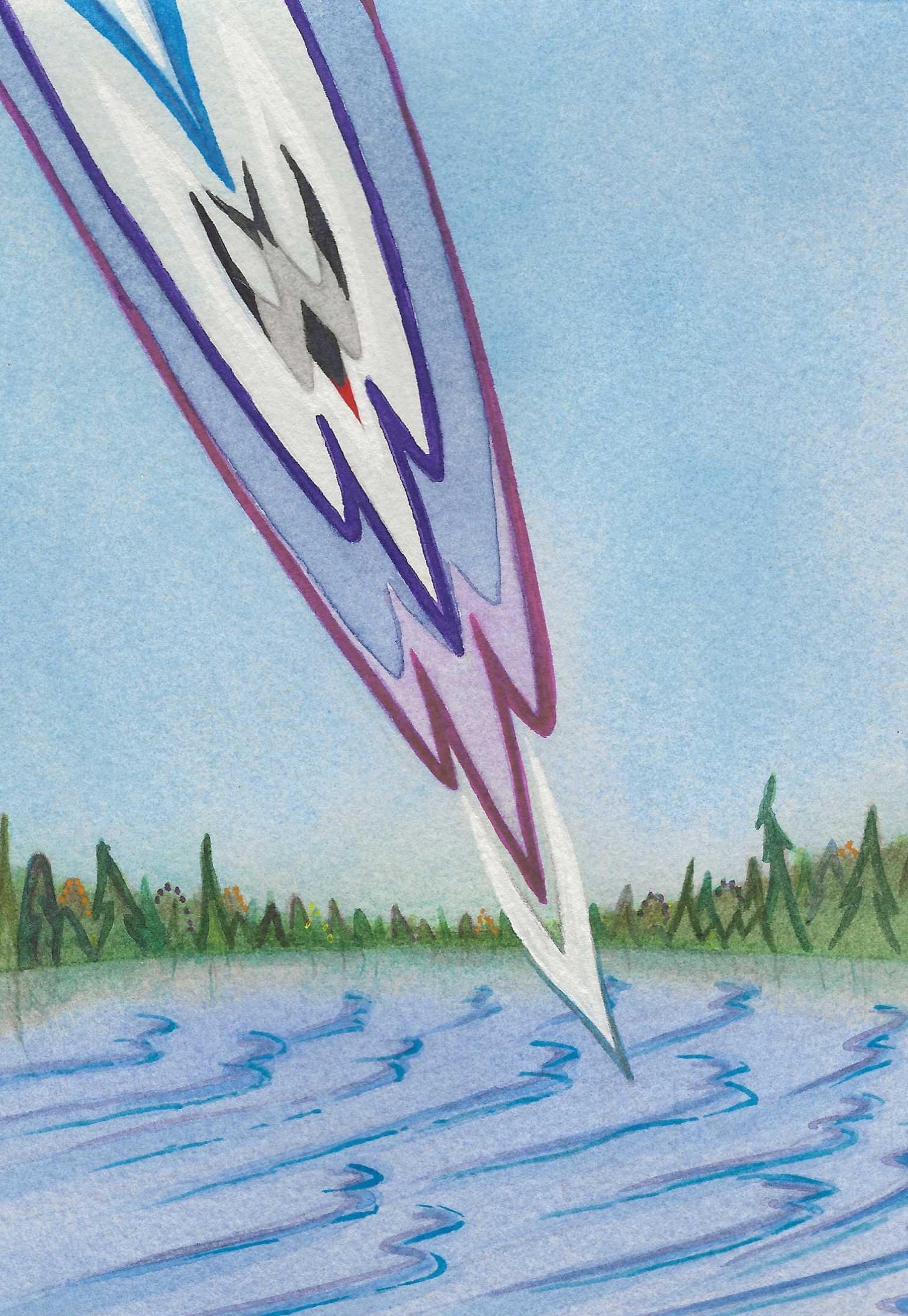 The Plunging Tern