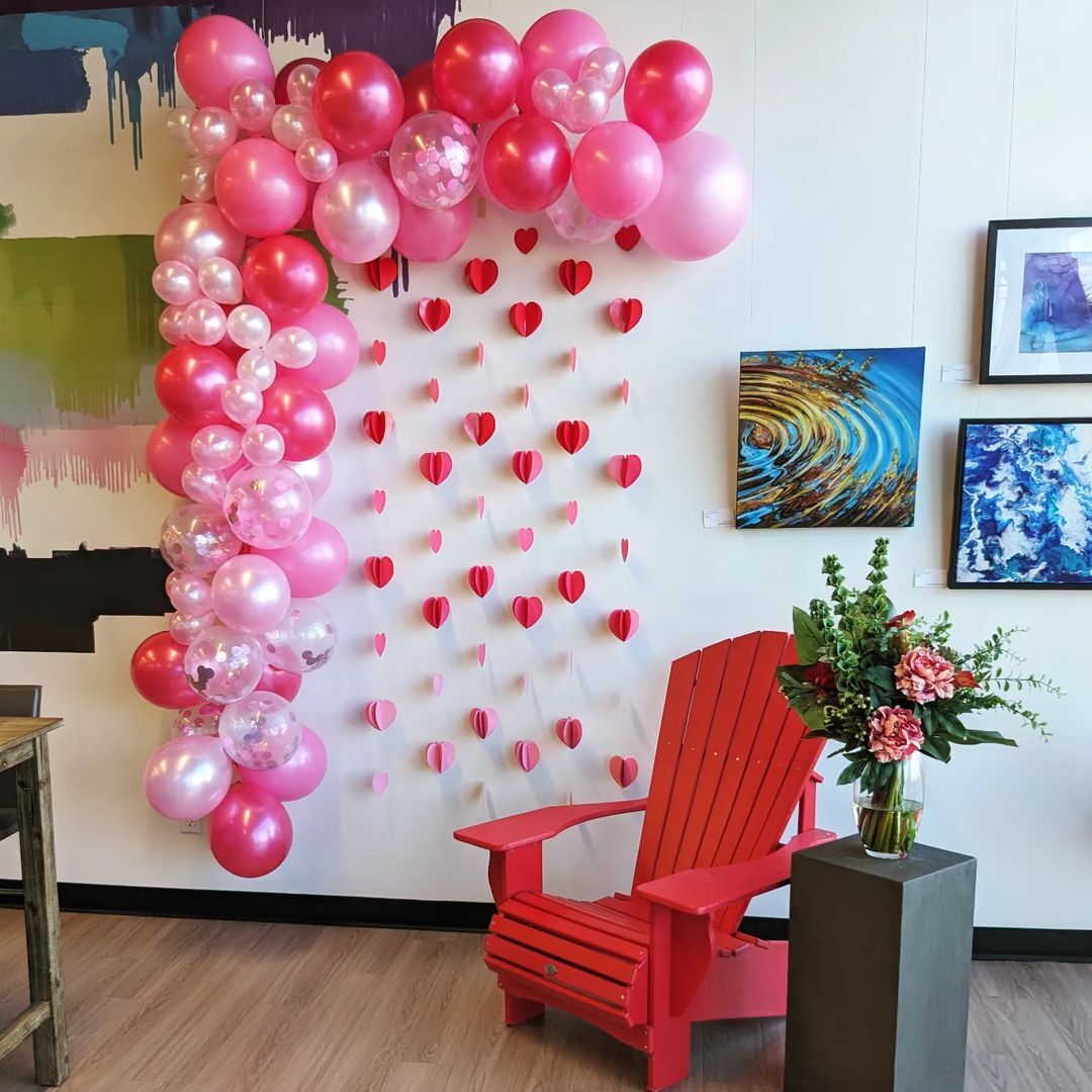 Our Valentine's Selfie Station is set up and ready to go!! Don't miss out on The Link's Valentine's Social tomorrow from 11:30am - 1:30pm. 

Can't wait to share some delicious hot chocolate and tasty fresh popped popcorn with everyone!
