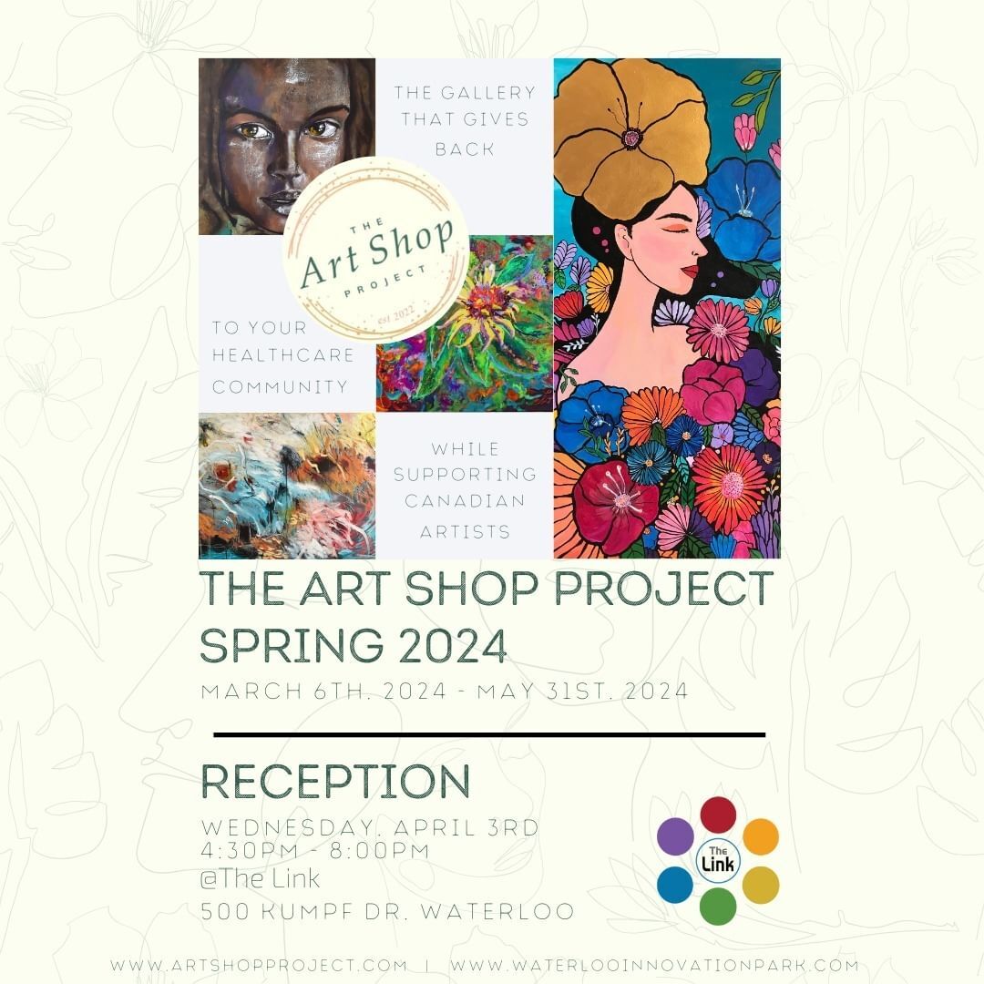 With great joy, we are happy to announce that The Link has collaborated with @artshopproject for the Spring 2024 exhibition. Stop by on weekdays from 9am-3pm to view this amazing gallery from now until May 31st!

We will be celebrating with a reception on Wednesday, April 3rd from 4:30pm-8pm.