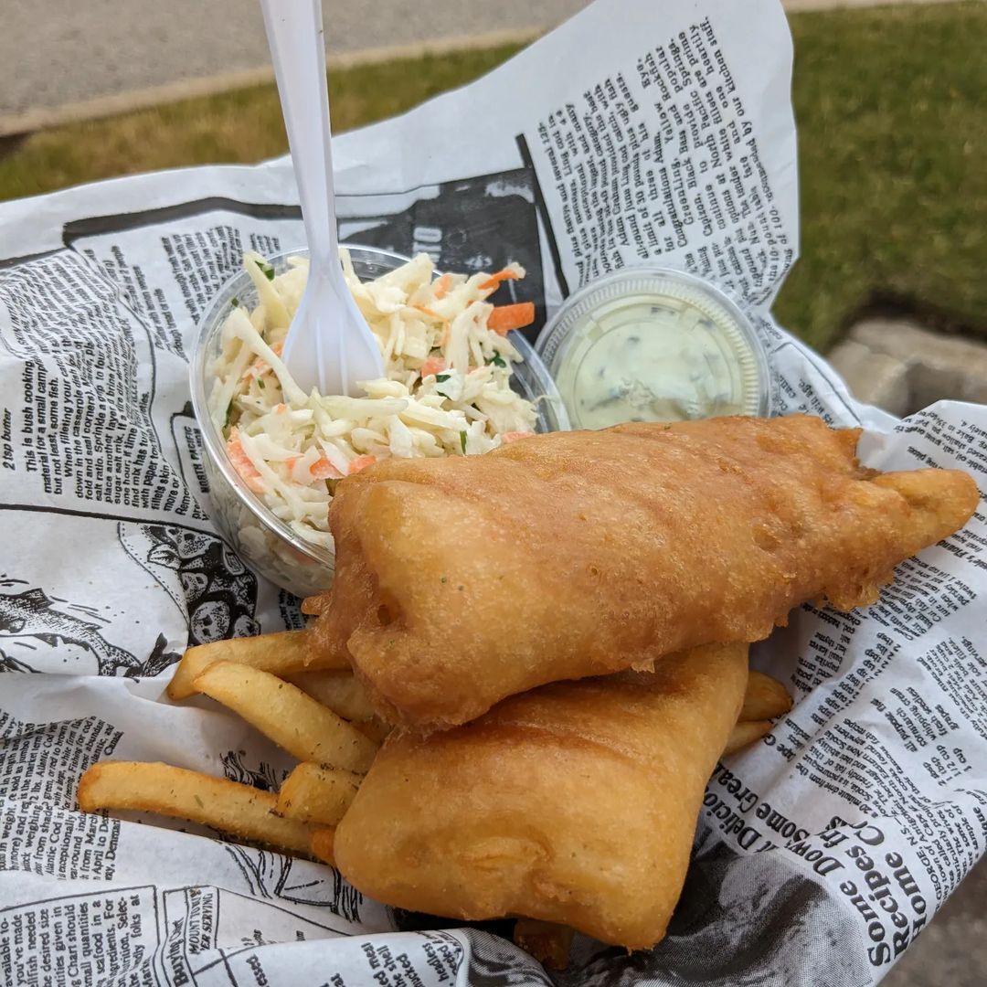Another great lunch from @ishandchipstruck. Get some before they're gone!!