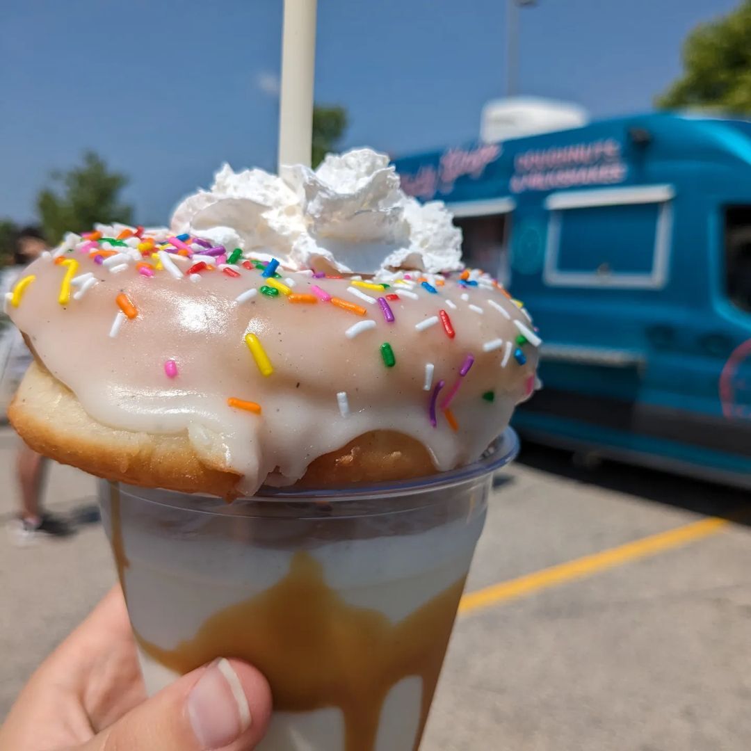 @lady_glaze_doughnuts does it again with amazing treats!! Try their Doughnut Milkshake, it's delicious! Come by The Link before they're gone!