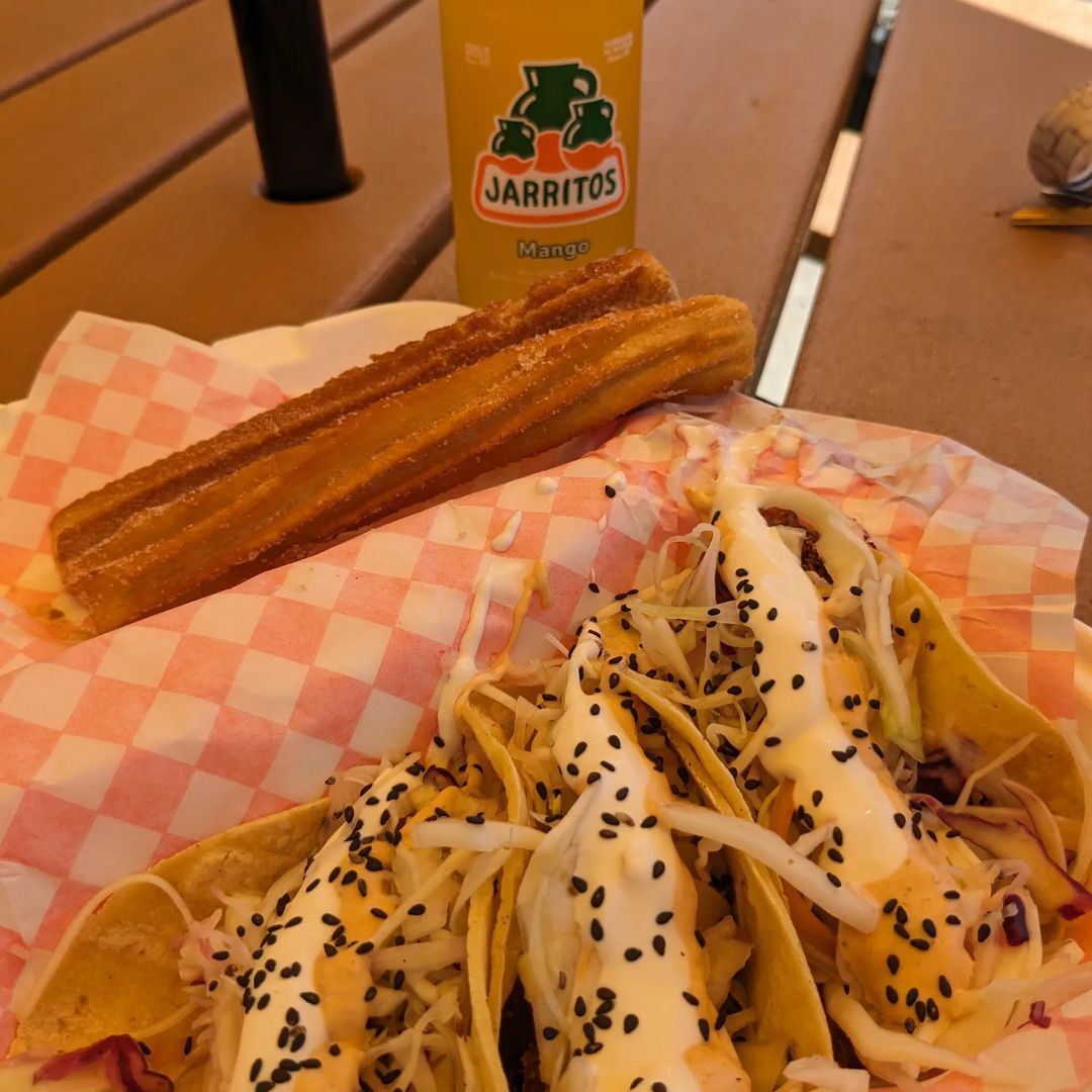 I can't wait for my.fish tacos!! @elmilagrofood will be at The Link until 1:30 today!